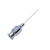 Scheie Anterior Chamber Cannula, 27 Gauge With Polished Finish, Straight And Blunt Tip, And Excluding Hub Overall Length Of 1 1/2" (38mm) 